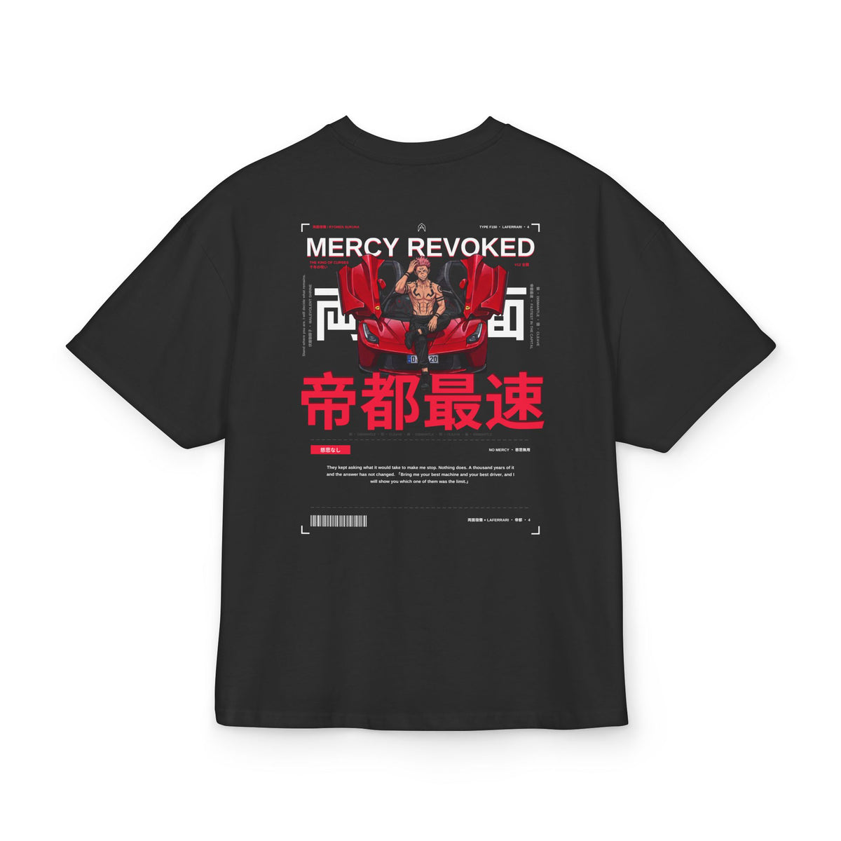 Sukuna X LAFERRARI Tokyo Speed Graphic Tee