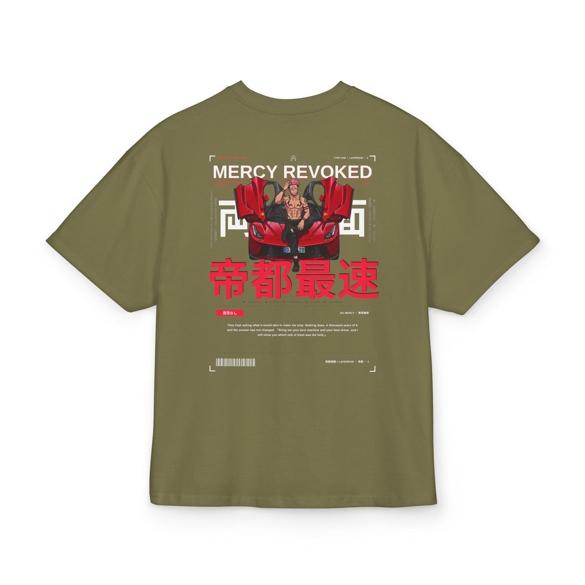 Sukuna X LAFERRARI Tokyo Speed Graphic Tee