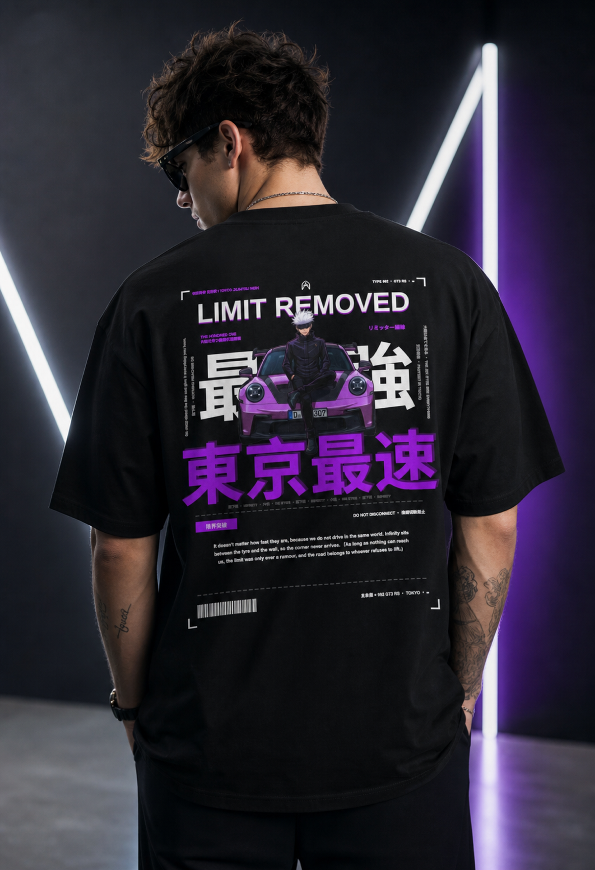 Gojo X 992 Tokyo Speed Graphic Tee